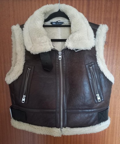 Zara faux leather sheepskin - faux,