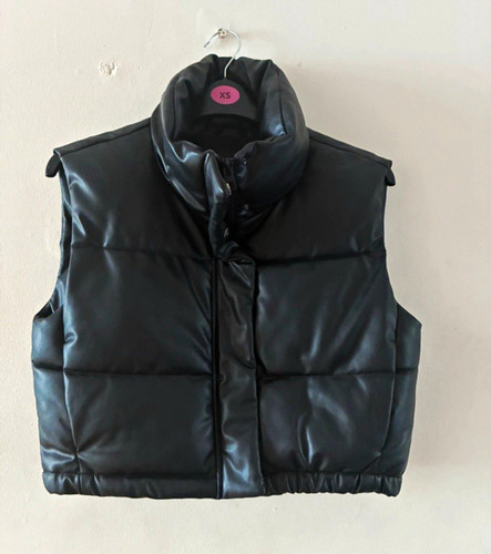 Zara black faux leather - black,
