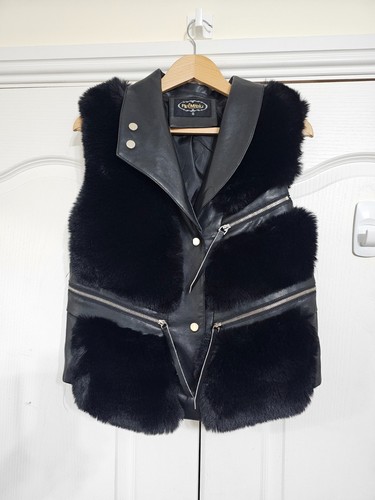 Ladies gilet vest - sz, black