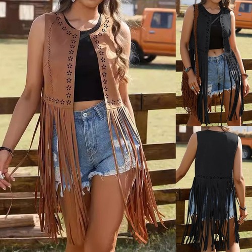 Women cowgirl cowboy tassel - cowgirl,