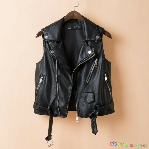 Womens black faux leather - faux,