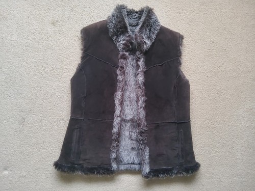 Faux fur gilet small - small, 8