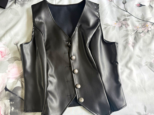 Women black faux - women’s, leather