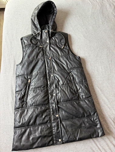 Zara women black faux - zara,