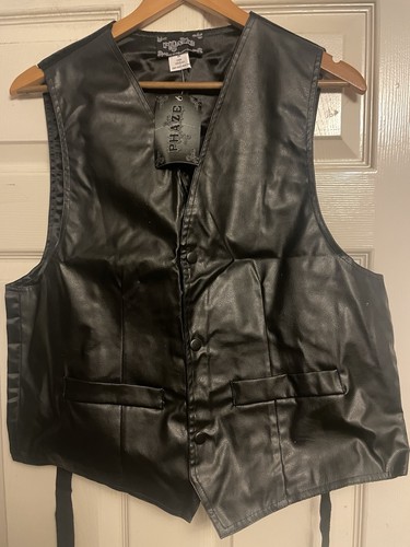 Phaze black faux - , leather