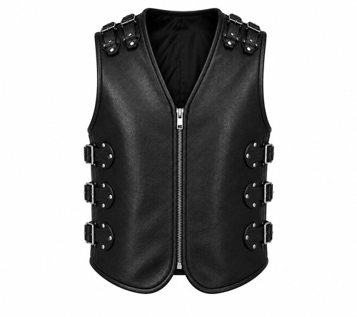 Men black faux leather - men’s,