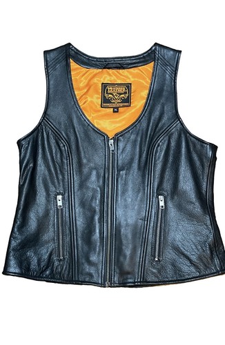 Milwaukee leather ladies - leather, black