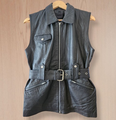 Vintage 80s black faux - 80s,