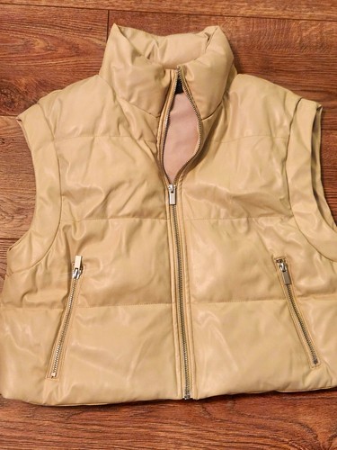 Zara women beige faux - women’s,