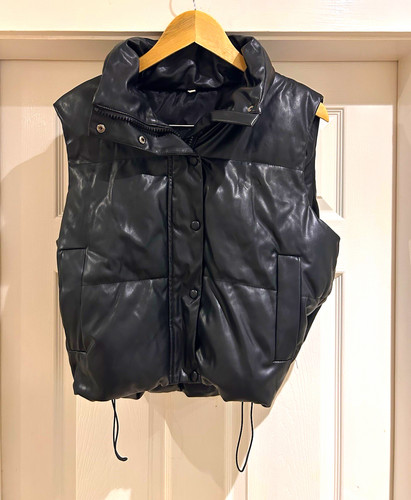 Womens black faux leather - womens,