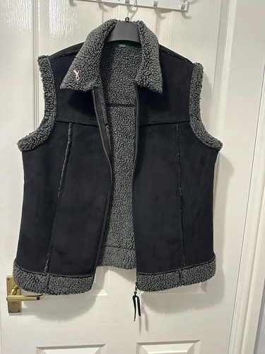 Ladies black faux leather - ladies,