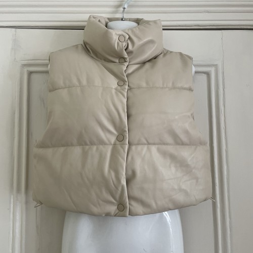 Stradivarius cream faux - stradivarius,