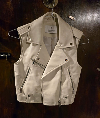 Stradivarius beige faux - stradivarius,
