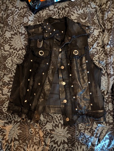 Customised black sleeveless - customised,