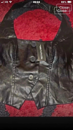 Women black faux - black,
